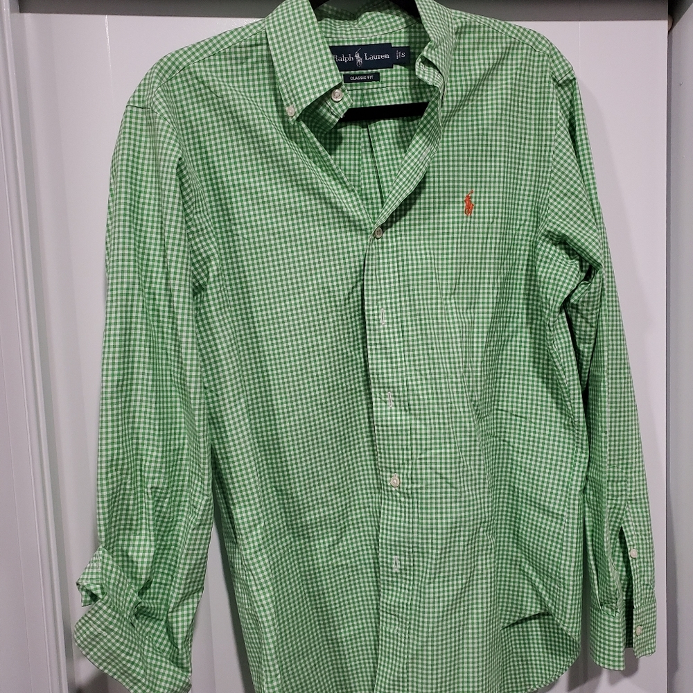 Gingham Shirt in green